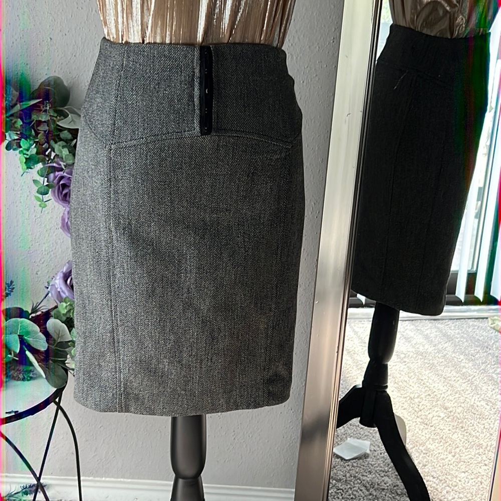 Express Pencil Skirt Sz 00 Womens Gray